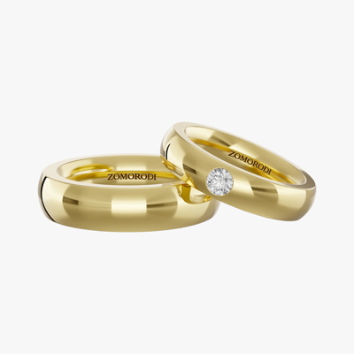 Diane Matching Wedding Rings